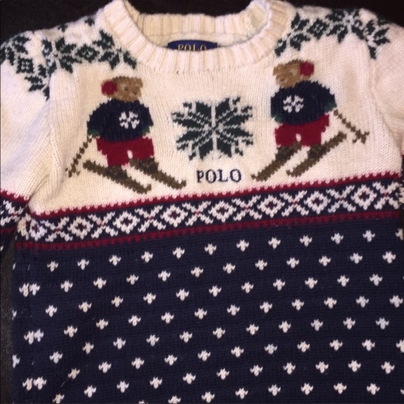 ❌SOLD❌ Ralph Lauren toddler holiday sweater - Picture 2 of 3